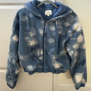 Aerie Offline Sherpa crop jacket WITH matching dog jacket